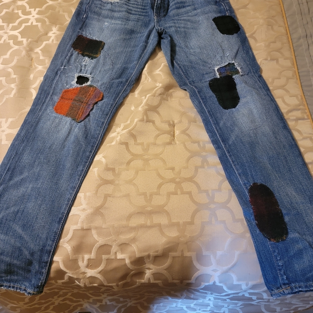 Patchwork Jeans- Rl - image 2